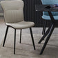 Contemporary Dining Chairs Armless Chair with Metal Legs for Kitchen Clearhalo ' kitchen&dining_furn' 'Dining Chairs' 'Dining Tables & Seating' 'dining_chair' 'furn' 'furn_dining_chair' 'Furniture' 'furniture_dining_chair' 'Kitchen & Dining Furniture' 'kitchen' 1200x1200_355cf0d7-5aaa-4ef2-9371-4e50188e1251