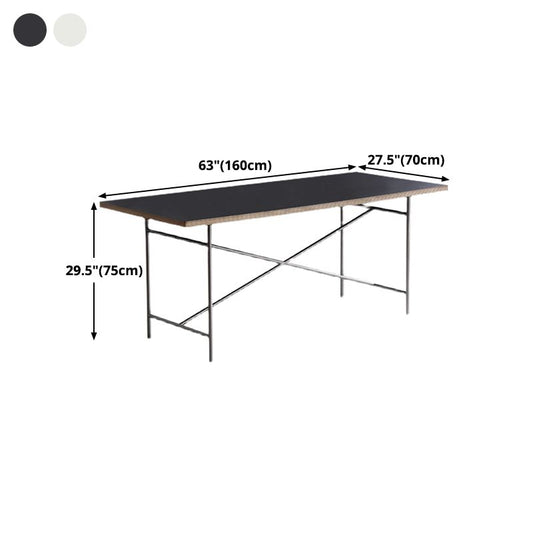 Rectangle Shape Dining Table Solid Wood Table Luxury Style with Sled Base Clearhalo ' dining_table' 'Dining Tables & Seating' 'Dining Tables' 'furn' 'furn_dining_table' 'Furniture' 'furniture_dining_table' 'Kitchen & Dining Furniture' 'kitchen&dining_furn' 'kitchen' 'kitchen_dining_table' 1200x1200_355d4957-fd75-46a6-beca-b9ea9184f5bb