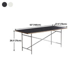 Rectangle Shape Dining Table Solid Wood Table Luxury Style with Sled Base Clearhalo ' dining_table' 'Dining Tables & Seating' 'Dining Tables' 'furn' 'furn_dining_table' 'Furniture' 'furniture_dining_table' 'Kitchen & Dining Furniture' 'kitchen&dining_furn' 'kitchen' 'kitchen_dining_table' 1200x1200_355d4957-fd75-46a6-beca-b9ea9184f5bb