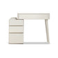 31.5" W Cream Solid Wood Vanity Makeup Dressing Table Set with Drawers