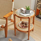 Tropical Coffee Cocktail Table Storage Solid Wood Coffee Table Clearhalo 'Coffee & Accent Tables' 'Coffee Tables' 'coffee_tables' 'furn' 'furn_coffee_tables' 'Furniture' 'Living Room Furniture' 1200x1200_355e43e6-a27c-4994-bc74-811eb111eba0
