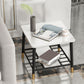 4 Legs Metal End Table Luxurious Stone Top Side End Snack Table Clearhalo 'Coffee & Accent Tables' 'End & Side Tables' 'end_side_tables' 'furn' 'furn_end_side_tables' 'Furniture' 'Living Room Furniture' 1200x1200_355e557e-ad0d-4ef7-ae98-1048df698dda