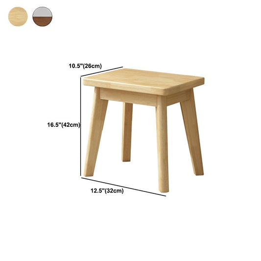 Tocador de madera con taburete y espejo escandinavo 4 cajones