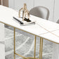 Contemporary Bar Dining Table Indoor Bar Height Cocktail Table with Iron Base Clearhalo 'Bar Furniture' 'Bar Tables' 'bar_tables' 'Furniture' 'furniture_bar_tables' 'Kitchen & Dining Furniture' 'kitchen&dining_furn' 'kitchen' 1200x1200_355f6f47-0de5-4df1-8f92-8c92463aad4f
