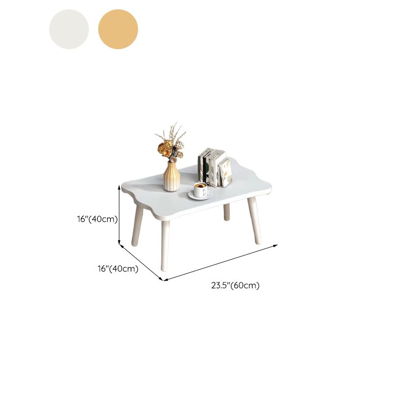 Modern Wood Side Table Bedroom No Distressing End Table with 4 Legs Clearhalo 'Coffee & Accent Tables' 'Coffee Tables' 'coffee_tables' 'furn' 'furn_coffee_tables' 'Furniture' 'Living Room Furniture' 1200x1200_355f9143-7479-4d95-92e0-bca07a32c8db
