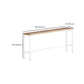 Indoor Contemporary Bar Dining Table Rectangle Solid Wood Bar Table Clearhalo 'Bar Furniture' 'Bar Tables' 'bar_tables' 'furn' 'furn_bar_tables' 'Furniture' 'Kitchen & Dining Furniture' 1200x1200_35651128-d48e-463f-a88d-7c3c90f52545