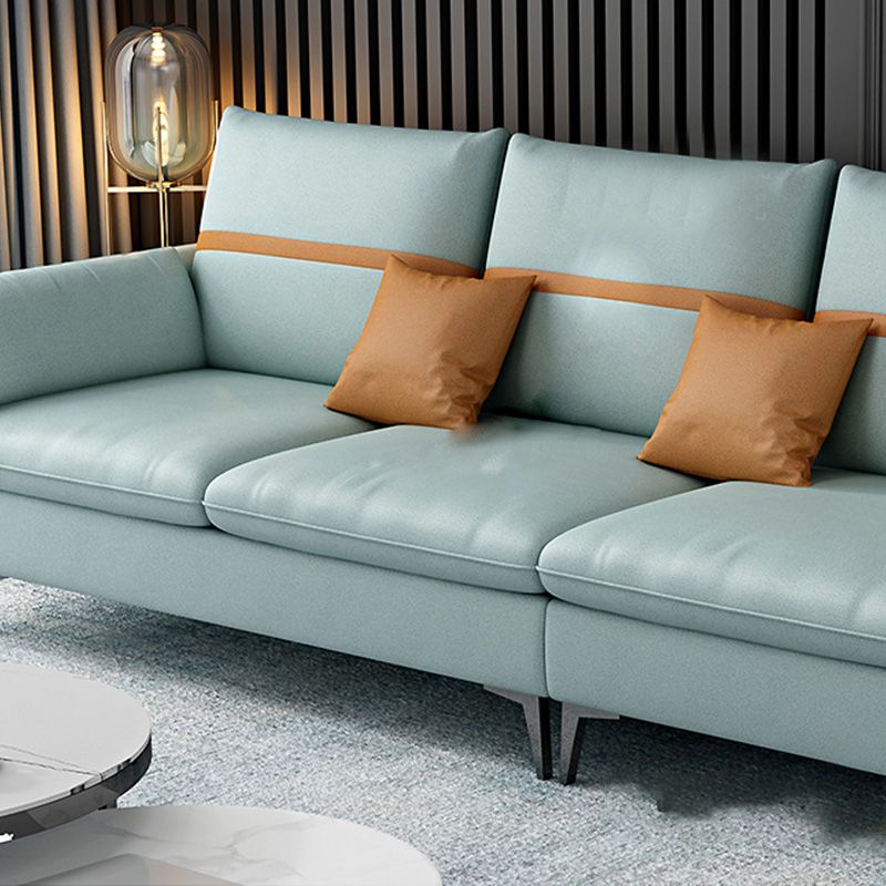 Mid secolo moderno sedute cuscino in cuscino con cuscini in verde