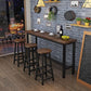 Modern Solid Wood Bar Dining Table Rectangle Bar Table in Brown Clearhalo 'Bar Furniture' 'Bar Tables' 'bar_tables' 'furn' 'furn_bar_tables' 'Furniture' 'Kitchen & Dining Furniture' 1200x1200_35679577-ed7a-474e-9ecc-37e37e009030