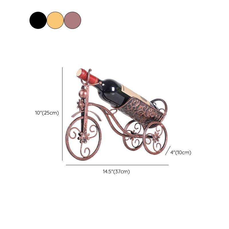 Botella de la encimera Rack de vino de lujo Cocina de soporte de botellas de vino