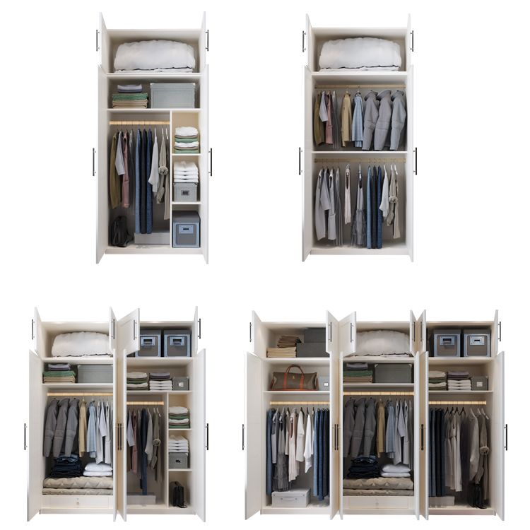 Weißer Kleiderschrank