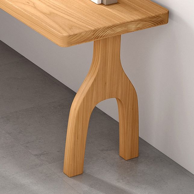 Contemporary Style L-Shape Home Wrting Desk Simple Solid Wood Working Writing Desk Clearhalo 'furn' 'furn_office_desk' 'Furniture' 'Office Desks' 'Office Furniture' 'office_desk' 1200x1200_356a86f1-6f46-4d2f-84f9-67527840787d