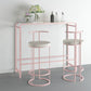 Contemporary Upholstered Counter Stool Bar-height Bar Stool with Metal Base Clearhalo 'Bar Furniture' 'Bar Stools' 'bar_stools' 'furn' 'furn_bar_stools' 'Furniture' 'Kitchen & Dining Furniture' 1200x1200_356e17cd-86d2-4cb8-96b8-4e7c420bb902