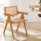 Modern Solid Ash Wood Chair Open Back Arm Single Dining Room Chair Clearhalo ' kitchen&dining_furn' 'Dining Chairs' 'Dining Tables & Seating' 'dining_chair' 'furn' 'furn_dining_chair' 'Furniture' 'furniture_dining_chair' 'Kitchen & Dining Furniture' 'kitchen' 1200x1200_3571b9c2-b046-42c5-925c-866ba0ee19e5