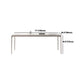 Modern Sintered Stone Top Dining Set Rectangle 1/2/4/5/6 Pieces Dining Room Table Set Clearhalo 'Dining Room Sets' 'Dining Tables & Seating' 'dining_room_set' 'furn' 'furn_dining_room_set' 'Furniture' 'Kitchen & Dining Furniture' 1200x1200_3572f0a7-4526-4205-b22a-36c53f5f9f9a