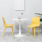 Contemporary Style Plastic Dining Armless Chair Solid Back Chair for Kitchen Clearhalo ' kitchen&dining_furn' 'Dining Chairs' 'Dining Tables & Seating' 'dining_chair' 'furn' 'furn_dining_chair' 'Furniture' 'furniture_dining_chair' 'Kitchen & Dining Furniture' 'kitchen' 1200x1200_3576216b-de97-434c-b458-7aae0dbade0e