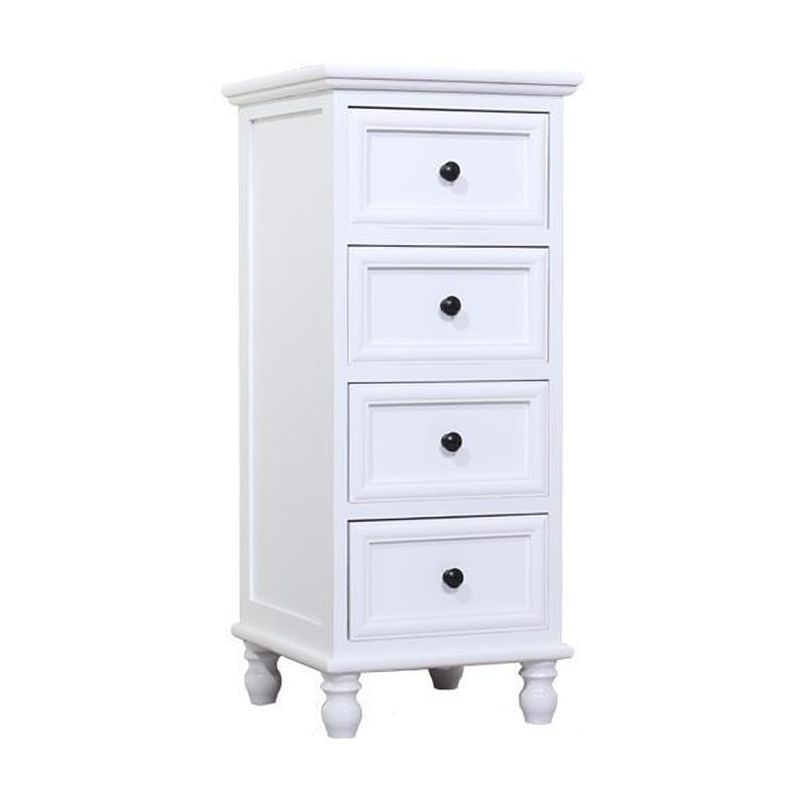 Solid Wood Accent Chest with Drawers 13.77" Wide Chest with Bun Feet Clearhalo 'Cabinets & Chests' 'cabinets_chests' 'furn' 'furn_cabinets_chests' 'Furniture' 'Living Room Furniture' 1200x1200_35783398-eb03-4cdc-812f-ad43e1e67bed