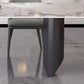 Set da tavolo moderno rettangolare in pietra sinterizzata Set da pranzo da 1/4/5/7 pezzi
