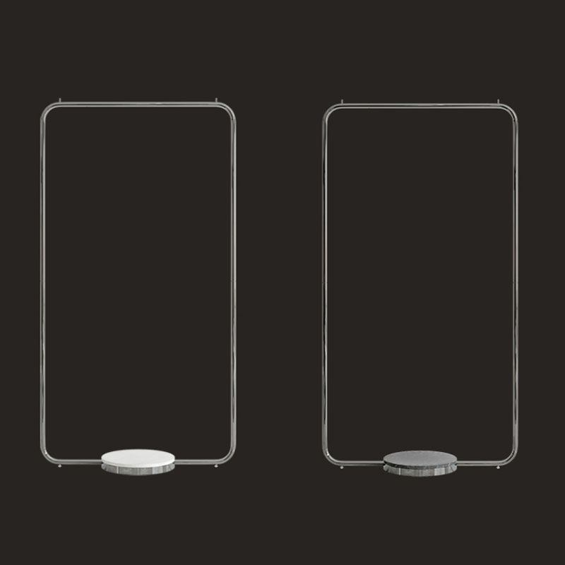 Leisure Metal Hall Tree Solid Color Stainless Steel Coat Rack Clearhalo 'Entry & Mudroom Furniture' 'furn' 'furn_hall_tree_coat_racks' 'Furniture' 'Hall Trees & Coat Racks' 'hall_tree_coat_racks' 1200x1200_3581ea33-37fd-4e15-a662-0690b31abc6f