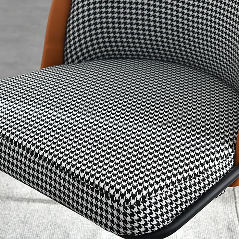 Nordic Dining Chairs Parsons Arm Chair for Kitchen with Metal Legs Clearhalo ' kitchen&dining_furn' 'Dining Chairs' 'Dining Tables & Seating' 'dining_chair' 'furn' 'furn_dining_chair' 'Furniture' 'furniture_dining_chair' 'Kitchen & Dining Furniture' 'kitchen' 1200x1200_35827724-4777-4102-b907-646a3f577234