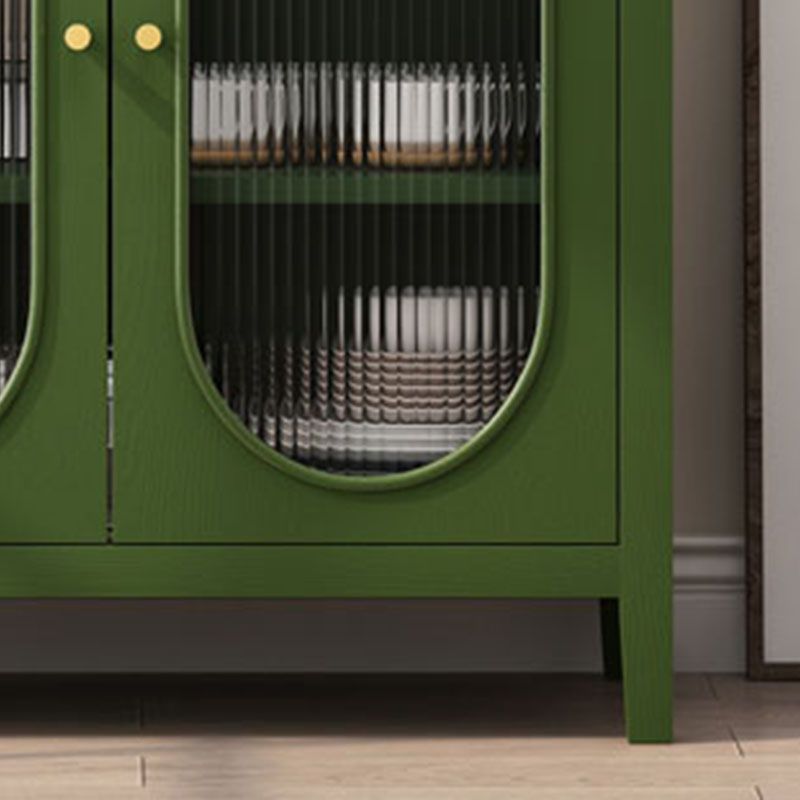 Stitboard a buffet in legno a buffet in stile glam con 2 porte, 33,46 "W