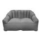 Velvet Loveseat Sofa Flared Apartment Arm Settee for Living Room