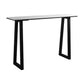 Industrial Rectangle Indoor Bar Dining Table White Stone Bistro Table Fixed Table Clearhalo 'Bar Furniture' 'Bar Tables' 'bar_tables' 'furn' 'furn_bar_tables' 'Furniture' 'furniture_bar_tables' 'Kitchen & Dining Furniture' 'kitchen&dining_furn' 'kitchen' 1200x1200_358ca222-2e4e-47b1-845b-0f1725caaba5