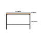 Pine Wood Bar Table Industrial Rectangle Bar Dining Table with Trestle for Cafe