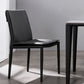 Upholstered Side Chair Faux Leather Modern Dining Side Chair