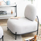 27,95 "sedia di biancheria senza braccio ampia sedia a quattro gambe di base per soggiorno