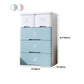 Plastic Storage Cabinet with Drawer Modern Wardrobe Armoire for Bedroom