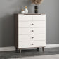 White Storage Chest Modern Style Bedroom Storage Chest Dresser with Drawers Clearhalo 'Bedroom Furniture' 'Dressers & Chests' 'dressers_chests' 'furn' 'furn_dressers_chests' 'Furniture' 1200x1200_35929b41-6bbe-4ba6-92be-b9f8ec49dd9f