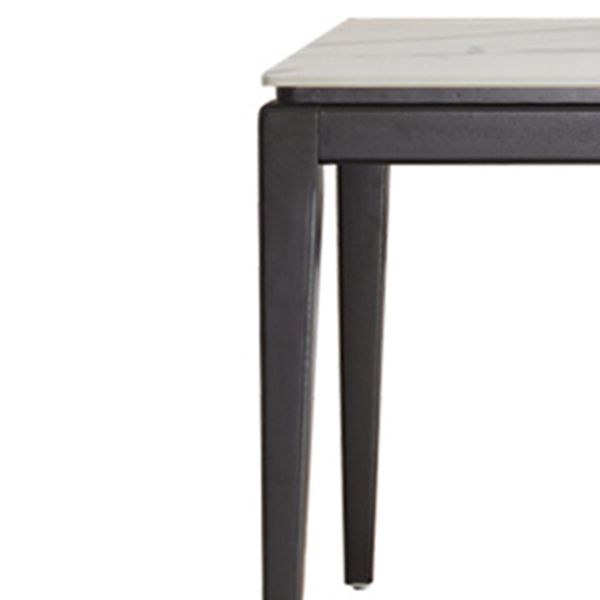 Modern Style 4 Legs Dining Table Three-Color Fixed Table of Sintered Stone Clearhalo ' dining_table' 'Dining Tables & Seating' 'Dining Tables' 'furn' 'furn_dining_table' 'Furniture' 'furniture_dining_table' 'Kitchen & Dining Furniture' 'kitchen&dining_furn' 'kitchen' 'kitchen_dining_table' 1200x1200_359486e2-00f9-4f52-b361-15601e7a71c7
