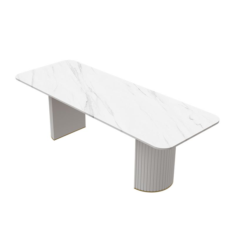 Modern Stone Top Office Desk Free Form Writing Desk for Home Clearhalo 'furn' 'furn_office_desk' 'Furniture' 'Office Desks' 'Office Furniture' 'office_desk' 1200x1200_359573c0-ed9e-4080-8114-5ea6bdde824d