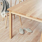 Simplicity Home Solid Wood Dining Table Rectangular Table with Ash Wood 4 Legs Base Clearhalo ' dining_table' 'Dining Tables & Seating' 'Dining Tables' 'furn' 'furn_dining_table' 'Furniture' 'furniture_dining_table' 'Kitchen & Dining Furniture' 'kitchen&dining_furn' 'kitchen' 'kitchen_dining_table' 1200x1200_3598bce0-b89d-41e4-874b-3ac5c970d462
