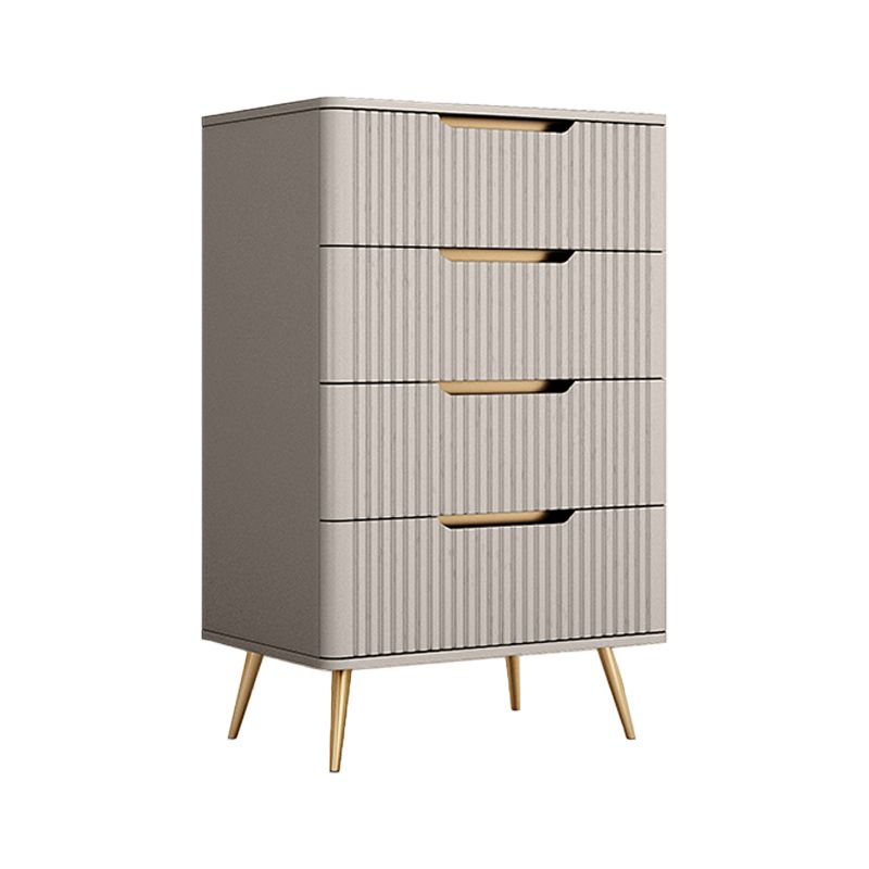 Moderno tavolo a buffet in pietra in pietra in legno ingegnerizzato con cassetto per soggiorno