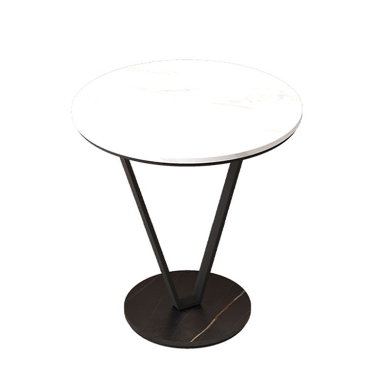 23.6" Tall Cross Legs Side Table Modernistic Metal Side End Snack Table Clearhalo 'Coffee & Accent Tables' 'End & Side Tables' 'end_side_tables' 'furn' 'furn_end_side_tables' 'Furniture' 'Living Room Furniture' 1200x1200_359a3800-8f3e-4356-9df1-fe73f6934db6