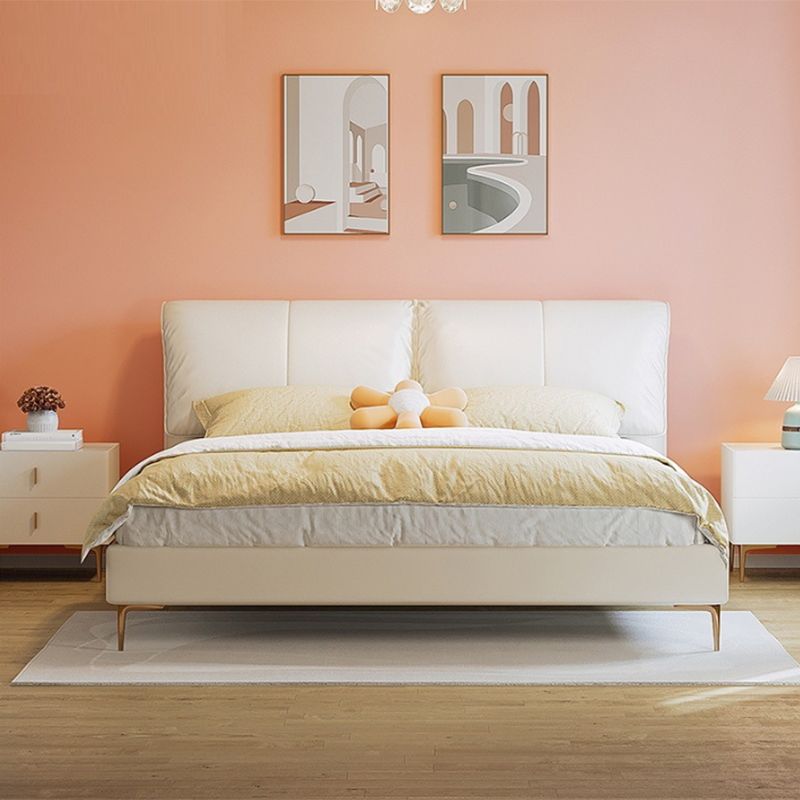 Cadre de lit de crème glamour