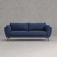 Velvet Pillow Top Arm Settee with Loose Back for Living Room and Apartment Clearhalo 'furn' 'furn_sofas' 'Furniture' 'furniture_sofas' 'kitchen' 'kitchen_sofas' 'Living Room Furniture' 'Sofa' 'sofas' 1200x1200_359f67e2-dcec-4263-8527-7e69be9a1d29