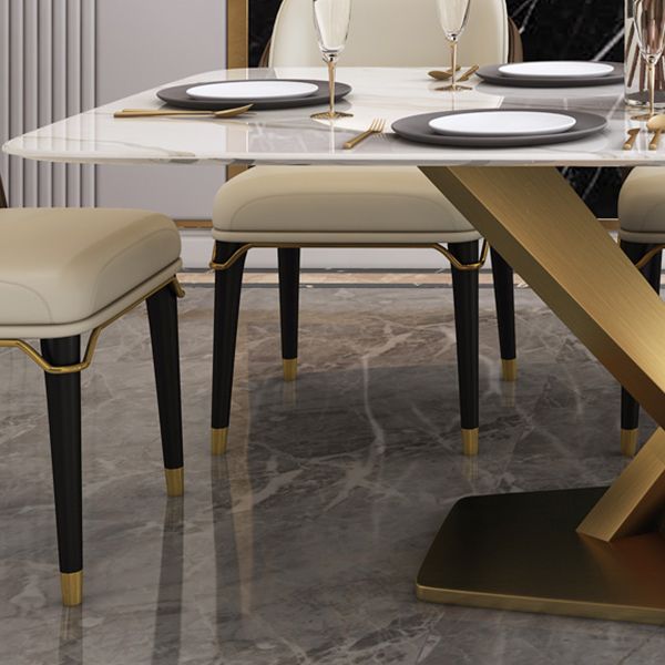 Set da tavolo rettangolare glam 1/2/5/6/7 pezzi set da pranzo per la cucina