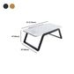 Glam Rectangle Marble Coffee Table with Iron Sled Base 1 Piece Clearhalo 'Coffee & Accent Tables' 'Coffee Tables' 'coffee_tables' 'furn' 'furn_coffee_tables' 'Furniture' 'Living Room Furniture' 1200x1200_35a0aac6-7d3b-43f8-a765-cb2d03d33d81