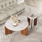 Stone Coffee Cocktail Table Modern 3 Legs Coffee or End Table Clearhalo 'Coffee & Accent Tables' 'Coffee Tables' 'coffee_tables' 'furn' 'furn_coffee_tables' 'Furniture' 'Living Room Furniture' 1200x1200_35a752ac-6459-4da3-a2ee-4bee708d1bdf