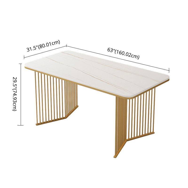 Scandinavian Sintered Stone Dining Room Furniture with Double Pedestal Table Dining Table Sets Clearhalo 'Dining Room Sets' 'Dining Tables & Seating' 'dining_room_set' 'furn' 'furn_dining_room_set' 'Furniture' 'furniture_dining_room_set' 'Kitchen & Dining Furniture' 'kitchen&dining_furn' 'kitchen' 1200x1200_35a77c89-a8c5-411f-a959-25cfbc286e0c