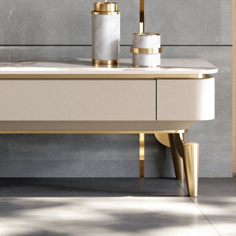 Contemporary TV Media Console Stone TV Console with 3 Drawers Clearhalo 'furn' 'furn_tv_stands_entertainment_centers' 'Furniture' 'Living Room Furniture' 'TV Stands & Entertainment Centers' 'TV Stands & Media Storage Furniture' 'tv_stands_entertainment_centers' 1200x1200_35a91eab-d5b3-4a4c-bd2f-2588f3a529ed