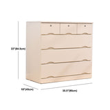 Tocador combinado horizontal de madera contemporánea con cajón