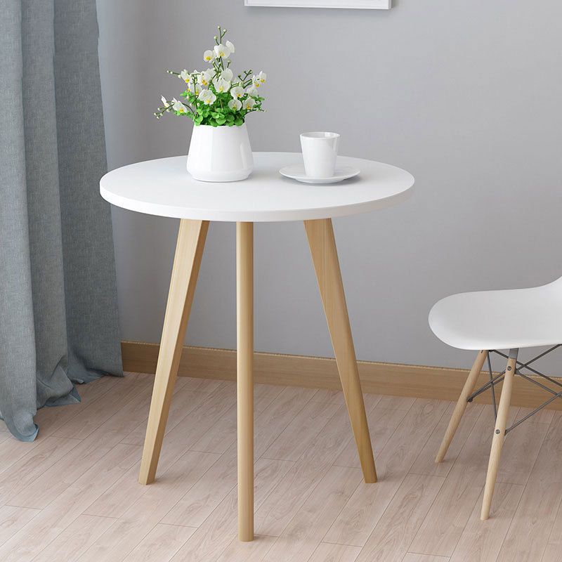 3 Legs End Table Natural/black/white Round Wood Side End Table Clearhalo 'Coffee & Accent Tables' 'End & Side Tables' 'end_side_table' 'Furniture' 'furniture_end_side_table' 'Living Room Furniture' 1200x1200_35b32f60-d8e6-4311-96fa-1da270ab6b5b