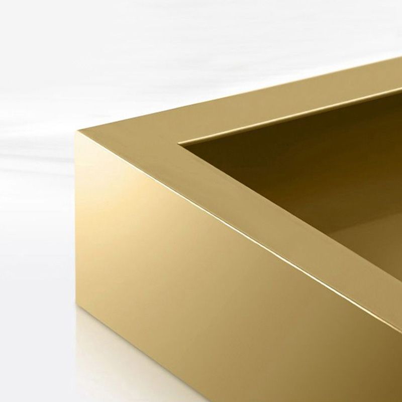 Glam 1/2/7 Pieces Dining Table Set with Sintered Stone Top Stainless Steel Dinette Set Clearhalo 'Dining Room Sets' 'Dining Tables & Seating' 'dining_room_set' 'furn' 'furn_dining_room_set' 'Furniture' 'furniture_dining_room_set' 'Kitchen & Dining Furniture' 1200x1200_35b37459-c678-4267-868b-ae9942f80be7