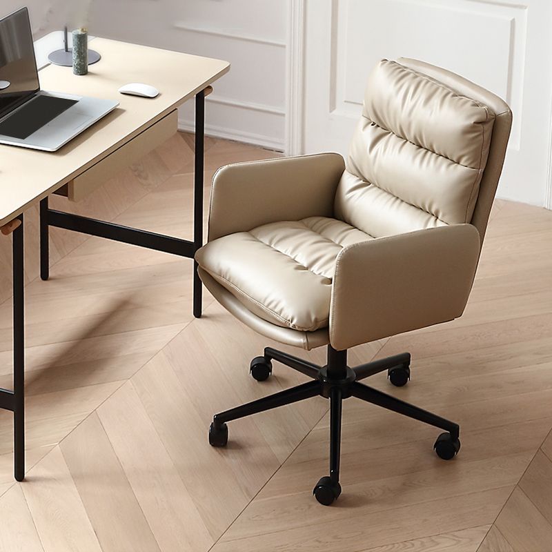 Chaise de bureau moderne Hauteur de siège réglable chaise de bureau avec roues