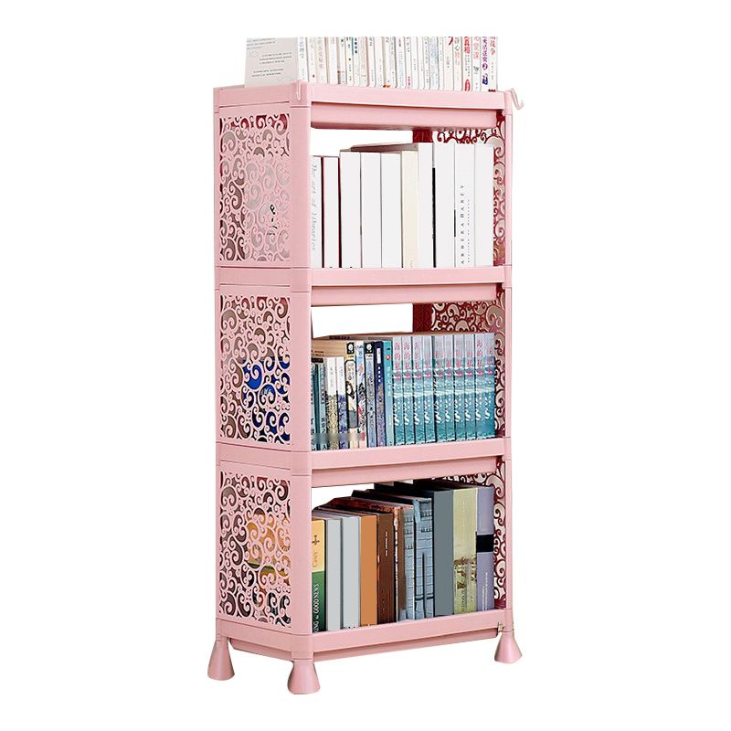 Contemporary Style Bookshelf Plastic Open Back Bookcase for Home Office Clearhalo 'Bookcases' 'furn' 'furn_bookcases' 'Furniture' 'furniture_bookcases' 'Office Furniture' 1200x1200_35b5a67c-6cc7-4cb1-8677-e4d1734fc6d3