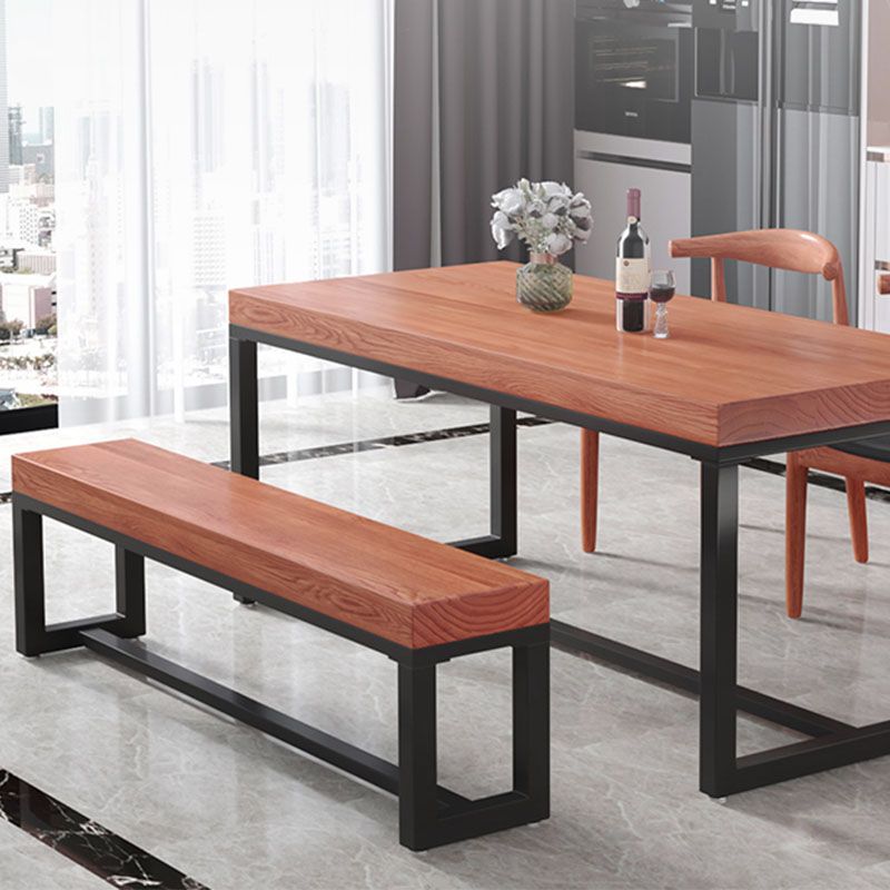 Rectangle Seating Bench Solid Wood Color Bench , 11.7 Inch Width Clearhalo 'Benches' 'Chairs & Seating' 'furn' 'furn_benches' 'Furniture' 'Living Room Furniture' 1200x1200_35b8e391-f9fb-4480-b72c-d801bafa2d5b