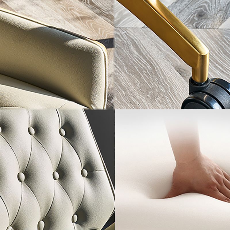 High Back Executive Chair with Metal Frame Contemporary Office Chair with Wheels Clearhalo 'furn' 'furn_office_chair' 'Furniture' 'furniture_office_chair' 'Office Chairs' 'Office Furniture' 'office_chair' 1200x1200_35bfcfcc-d750-4e45-8b40-7d6e3154d16d